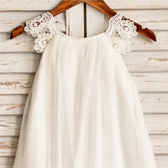JJ’s House Other - Flower Girl Dress- Chiffon, Sleeveless, A-Line